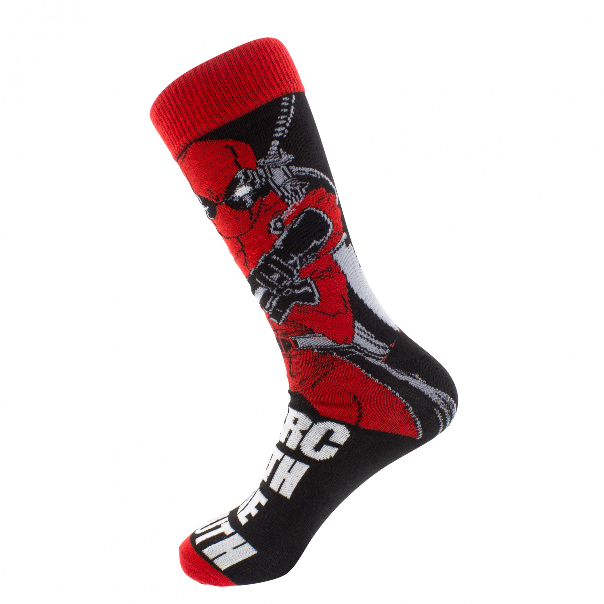 Deadpool Merc with The Mouth 6-Pack Crew Socks Set